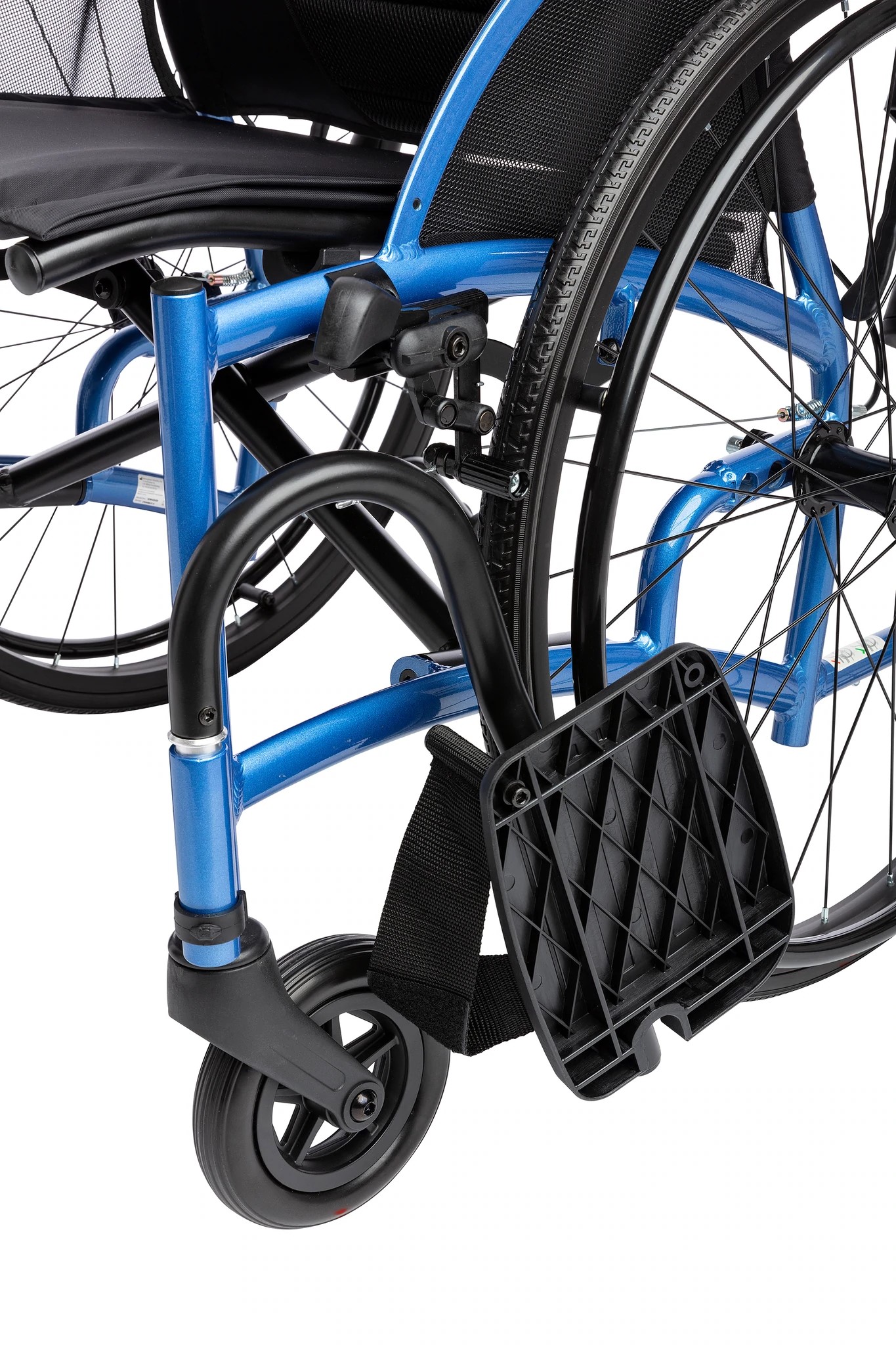 Strongback Flip der ergonomische Leichtgewichtrollstuhl mit zurückklappbaren Arlehnen