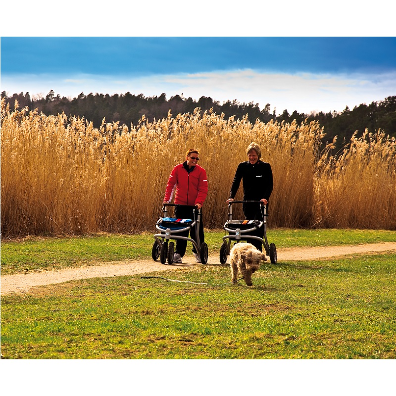 Trionic VELOPED SPORT 14er Premium Rollator mit 36 cm Rädern - New Edition