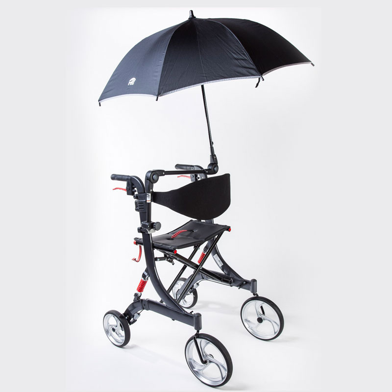 bescomedical Sonnen- u. Regenschirm incl. Halterung für Rollatoren