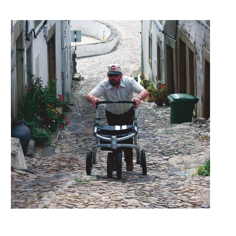 Trionic VELOPED SPORT 14er Premium Rollator mit 36 cm Rädern - New Edition