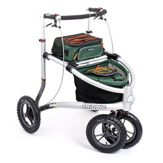 Trionic VELOPED TREK 12er Premium Rollator mit 31 cm Rdern - New Edition