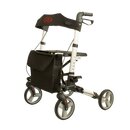 Antar Aluminium Vierrad Rollator faltbar 136 kg