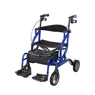 Careline OPTI-ROLLY Rollator und Transportstuhl in einem