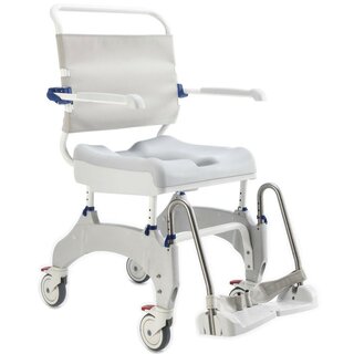 Invacare Aquatec OCEAN Ergo Dusch- und Toilettenrollstuhl HMV: 18.46.01.3004