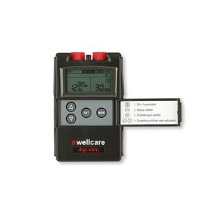 Sanowell WELLCARE DIGI-STIM TENS- & EMS-Kombi-Gert HMV-Nr.: 09.37.01.1000